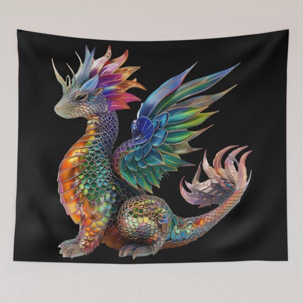 Item preview, Celestial Dragon: Vibrant Dimensions designed and sold by AI-Only Creations.
