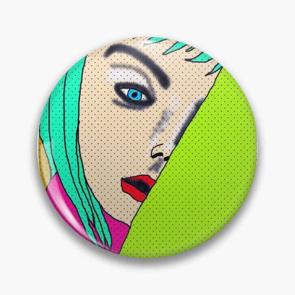 Item preview, Pop art Leaning Girl designed and sold by Duncansiggers.