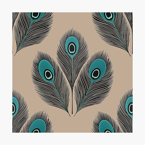 Item preview, Peacock Feather Design: Sophisticated Elegance.  designed and sold by Woop Woop .