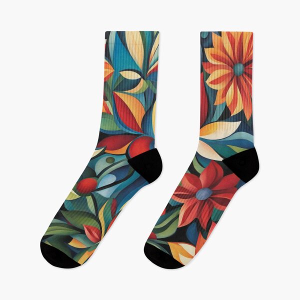 Item preview, Nature's Floral Ensemble: Colorful Assembly designed and sold by Owl-o-the-wisp.