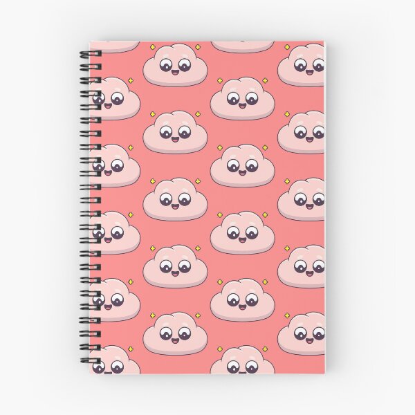 Item preview, Cute Kawaii Pink Cloud Pattern designed and sold by PatternInArt.