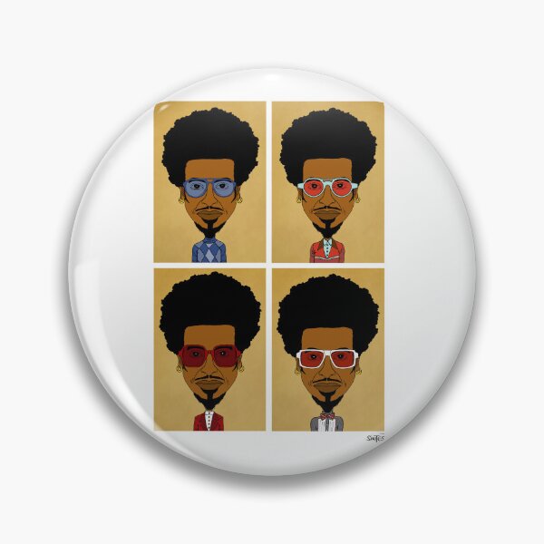 Item preview, 4 drawn portraits of Soul/Funk Singer. designed and sold by Eric Sintès.