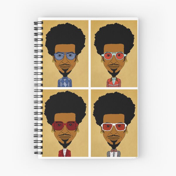 Item preview, 4 drawn portraits of Soul/Funk Singer. designed and sold by Eric Sintès.