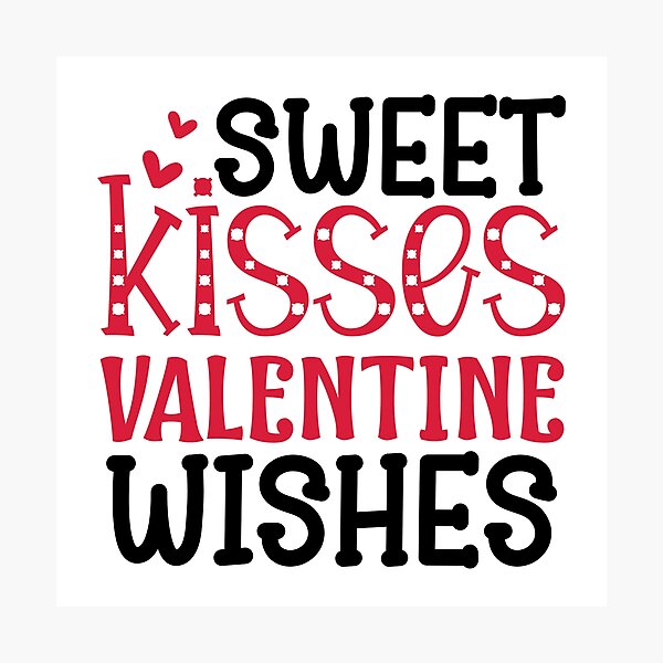 Item preview, Sweet Kisses Valentine Wishes designed and sold by Magico Paco.