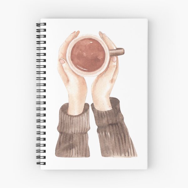 Item preview, Watercolor Hands Holding a Coffee designed and sold by LeliDesigns.