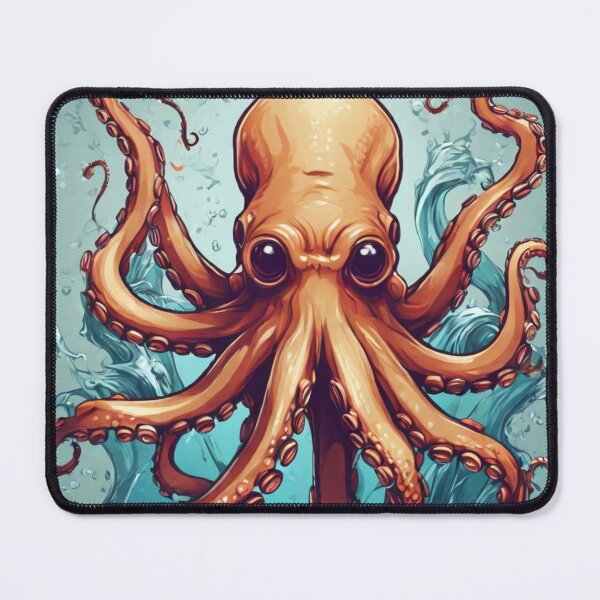 Item preview, Oceanic Octopus: Dive into Playfulness T-Shirt Designs designed and sold by Newsubh.