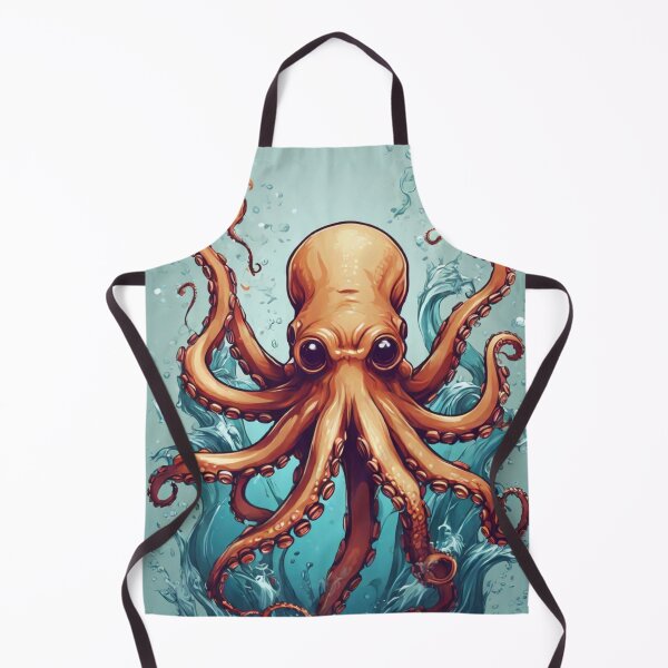 Item preview, Oceanic Octopus: Dive into Playfulness T-Shirt Designs designed and sold by Newsubh.