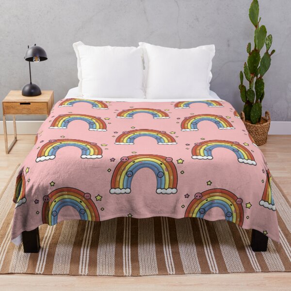 Item preview,  Cute Kawaii Rainbow Pattern designed and sold by PatternInArt.