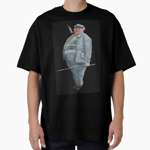 Well-fed elderly man Oversized T-Shirt
