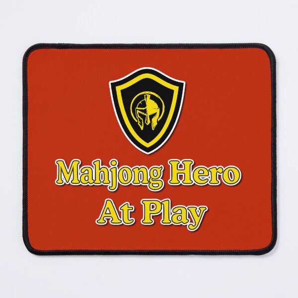 Item preview, Mahjong Hero At Play_mahjong shield designed and sold by jessie848v.