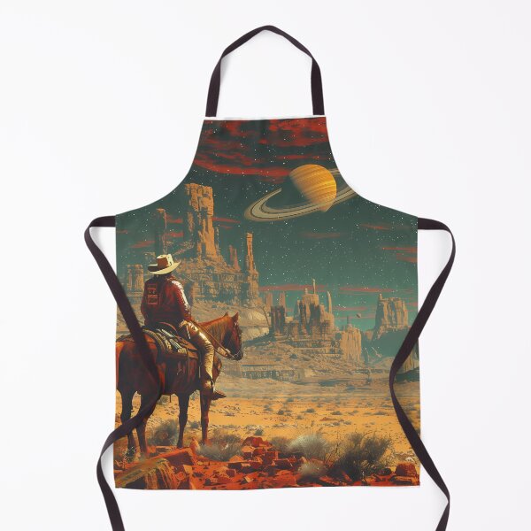 Item preview, Cosmic Cowboy Space Western Landscape designed and sold by MAJORKEYTEES.