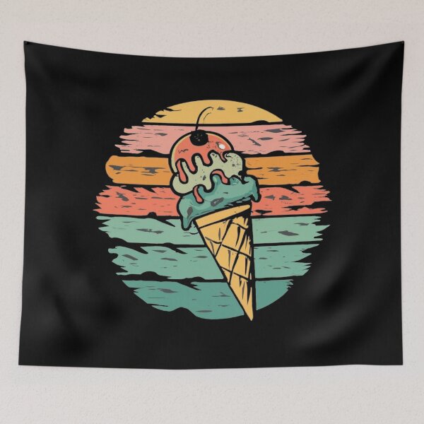 Item preview, Vintage colors sunset and sunset and ice crema designed and sold by desinganddecor.