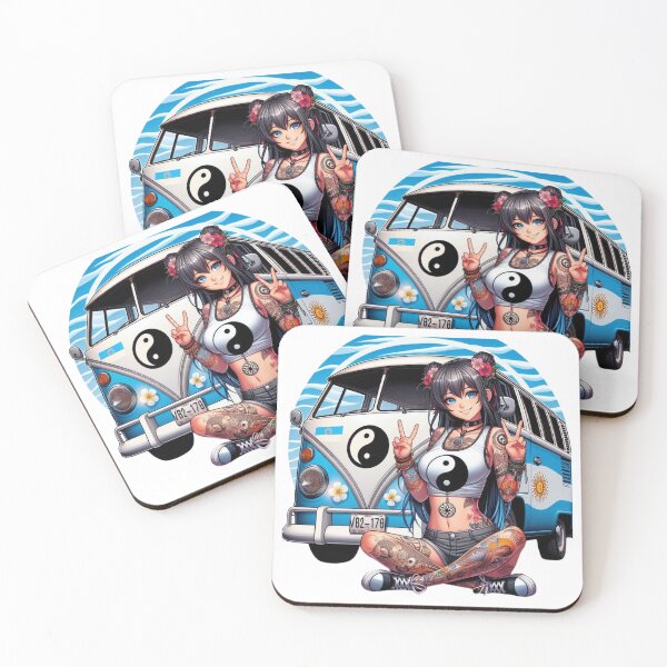 Item preview, Kawaii, Anime Girl, Argentina Solo Trip  | Catsie Cat designed and sold by yelkenb.