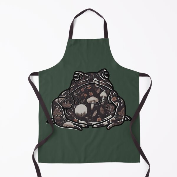 Item preview, Dark Cottagecore Toad Witchy Forest Wallpaper designed and sold by CaptainNemo21.