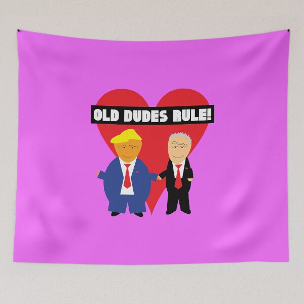 Item preview, Trump Biden Love- Old Dudes Rule! designed and sold by stguesser.