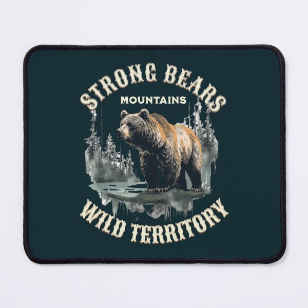 Item preview, Strong bears territory - exploretheworld - tourist atraction - aroundtheworld - Die Wanderlust – outdoorlife – exploremore – Sundown adventure – in to the wild designed and sold by JansenGS.