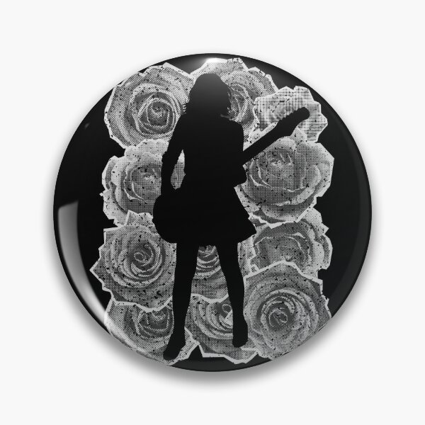 Item preview, Girl Plays The Guitar Roses Background designed and sold by Paula-Ziolek.