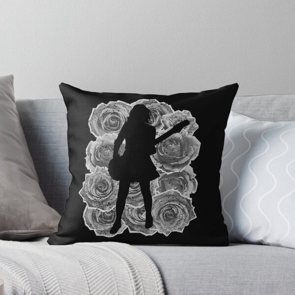 Item preview, Girl Plays The Guitar Roses Background designed and sold by Paula-Ziolek.