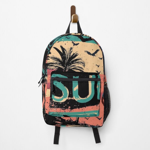 Item preview, Vintage colors sunset and desert island designed and sold by desinganddecor.