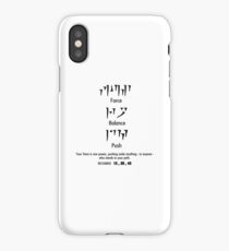 Fus Ro Dah - Black! iPhone Case