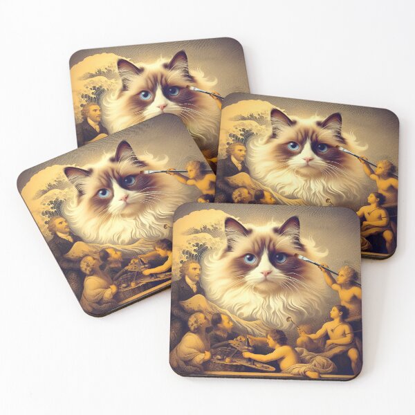 Artikelvorschau, Goya's Whiskered Odyssey entworfen und verkauft von BastKittyStore.