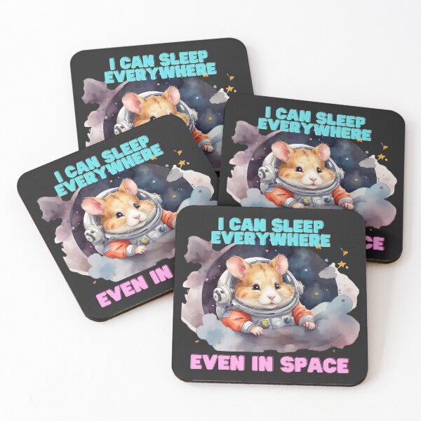 Item preview, Slepping Hamster in SPACE designed and sold by dom-sien-sh.