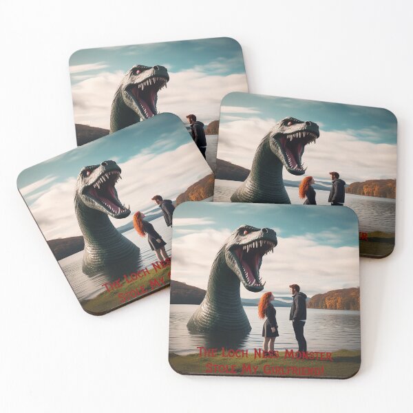 Item preview, Loch Ness Monster Stole My Girlfriend! designed and sold by FatCatStudios.