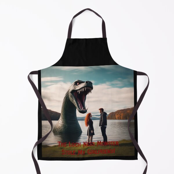 Item preview, Loch Ness Monster Stole My Girlfriend! designed and sold by FatCatStudios.