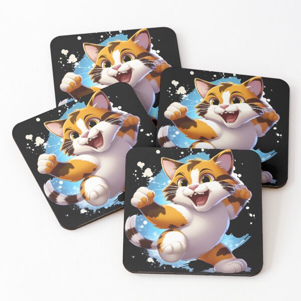 Item preview, Cat Playing Wrestling designed and sold by neworionsOrions.