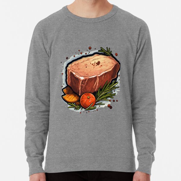 Steak sweatshirt outlet