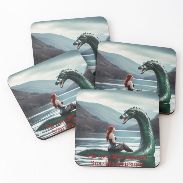 Item preview, Loch Ness Monster Stole My Girlfriend! designed and sold by FatCatStudios.