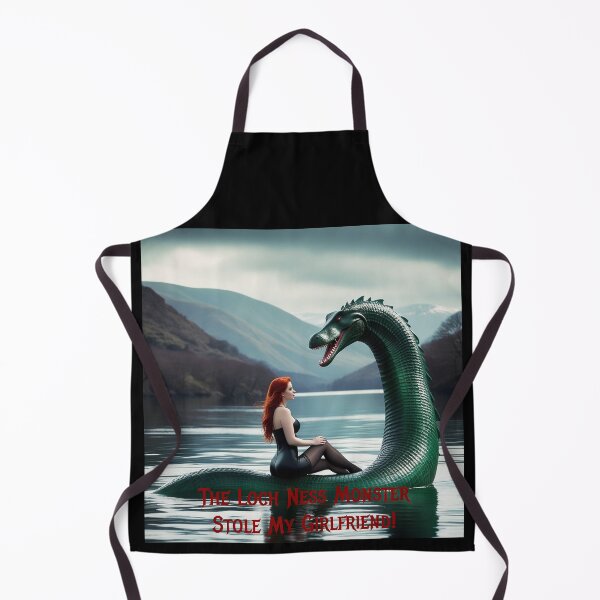 Item preview, Loch Ness Monster Stole My Girlfriend! designed and sold by FatCatStudios.