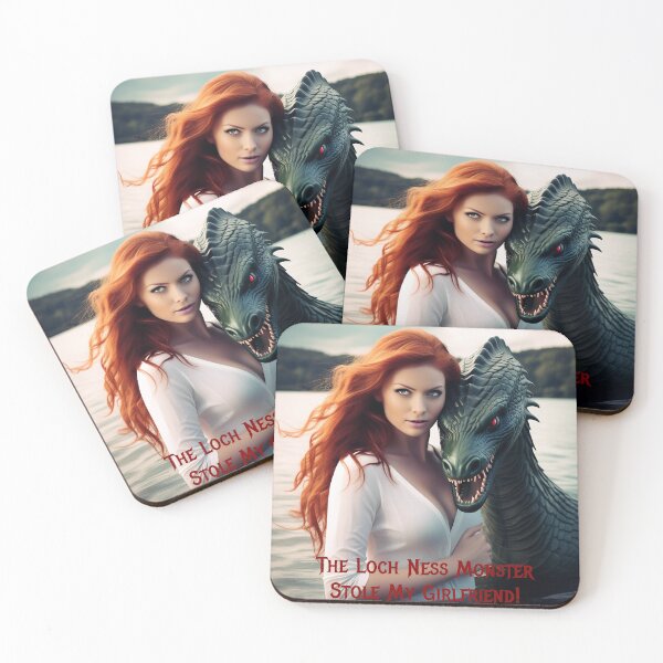 Item preview, Loch Ness Monster Stole My Girlfriend! designed and sold by FatCatStudios.