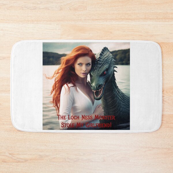 Item preview, Loch Ness Monster Stole My Girlfriend! designed and sold by FatCatStudios.