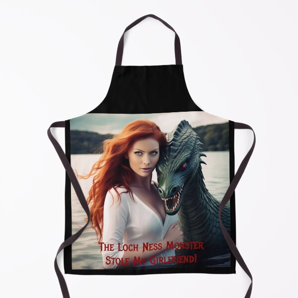 Item preview, Loch Ness Monster Stole My Girlfriend! designed and sold by FatCatStudios.