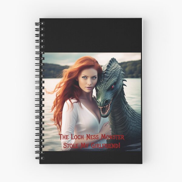 Item preview, Loch Ness Monster Stole My Girlfriend! designed and sold by FatCatStudios.