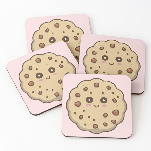 Item preview, Cute Kawaii Cookie Pattern designed and sold by PatternInArt.
