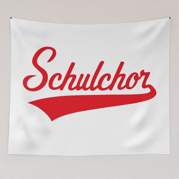 Item preview, School Choir (Choir / Music / Lettering / Red) designed and sold by MrFaulbaum.