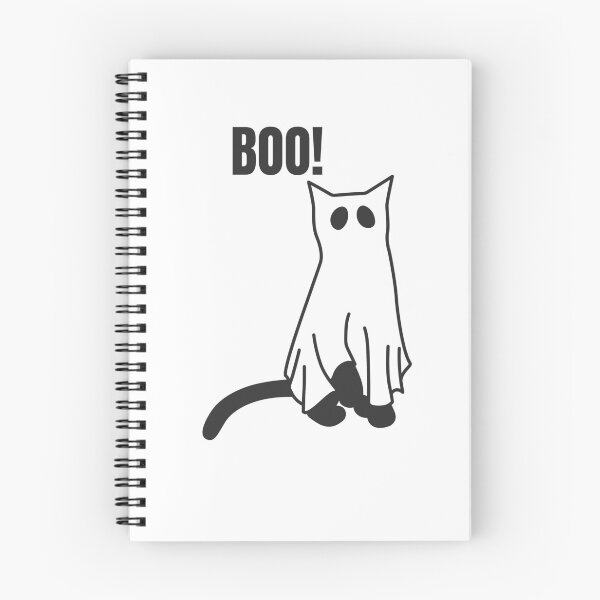 Item preview, boo ! cat wearing ghost costume designed and sold by ApexAnimal Art.