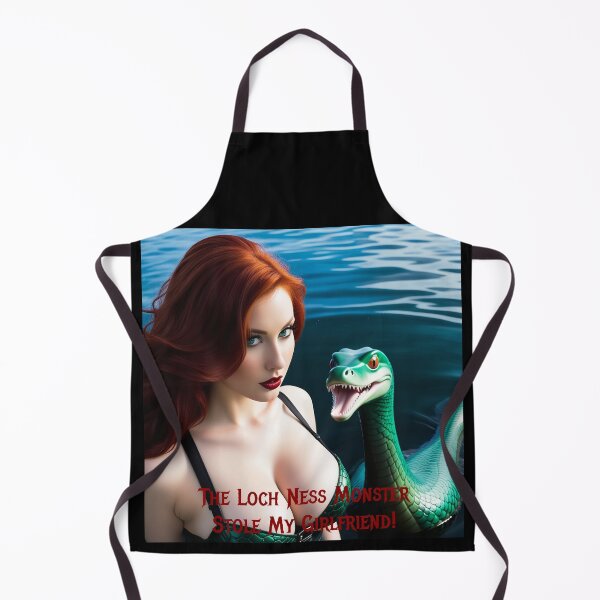 Item preview, Loch Ness Monster Stole My Girlfriend! designed and sold by FatCatStudios.