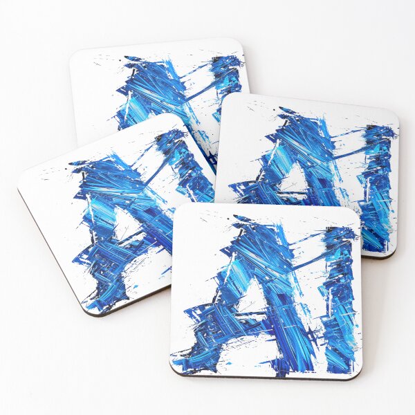 Item preview, AI Blue Ocean Waves  designed and sold by JojoArtEvo.