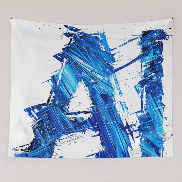 Item preview, AI Blue Ocean Waves  designed and sold by JojoArtEvo.