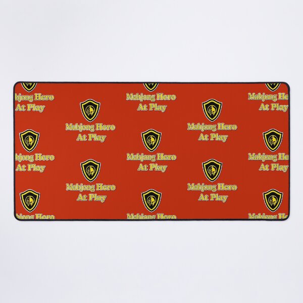 Item preview, Mahjong Hero At Play_mahjong shield  designed and sold by jessie848v.