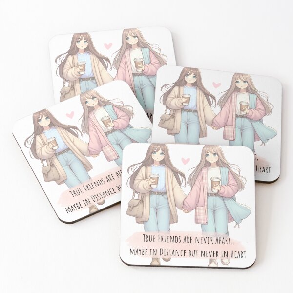Item preview, Best friends drink coffee designed and sold by JSCreative93.