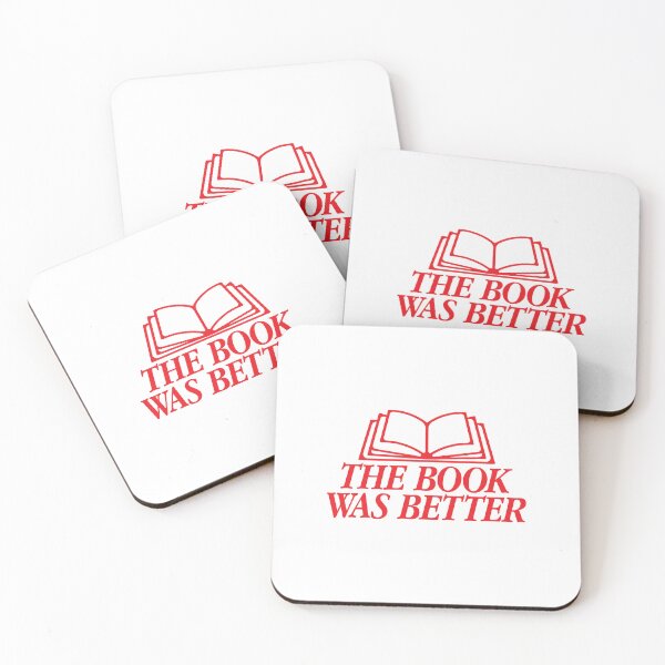 Item preview, The Book Was Better Red Version designed and sold by AlliMarieArt.