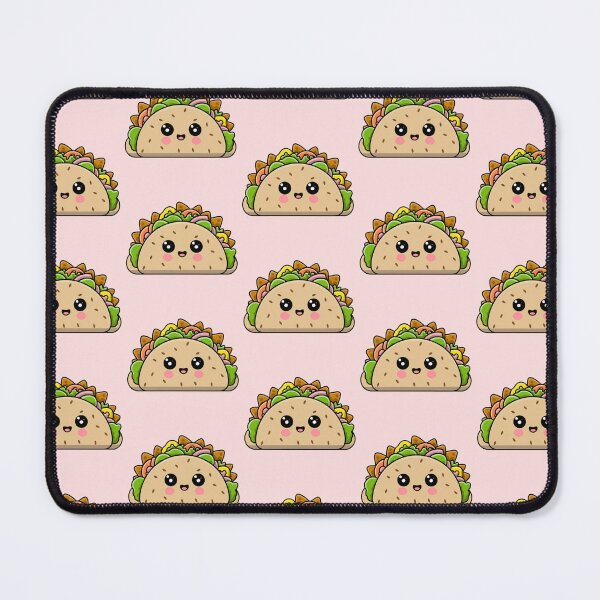 Item preview,  Cute Kawaii Taco Pattern designed and sold by PatternInArt.