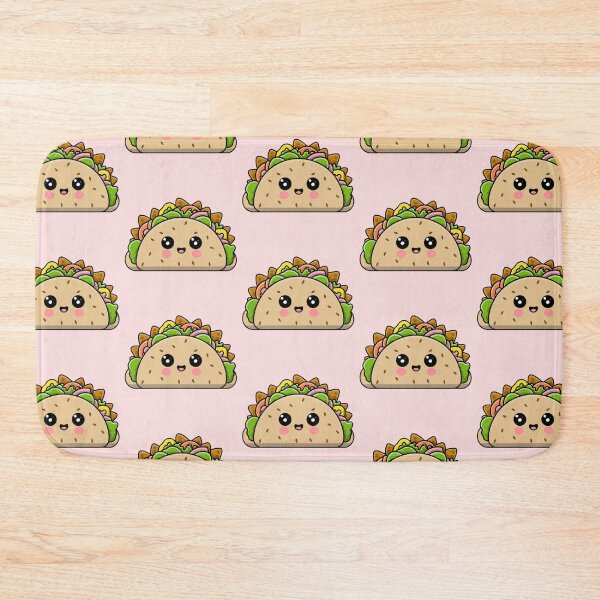 Item preview,  Cute Kawaii Taco Pattern designed and sold by PatternInArt.