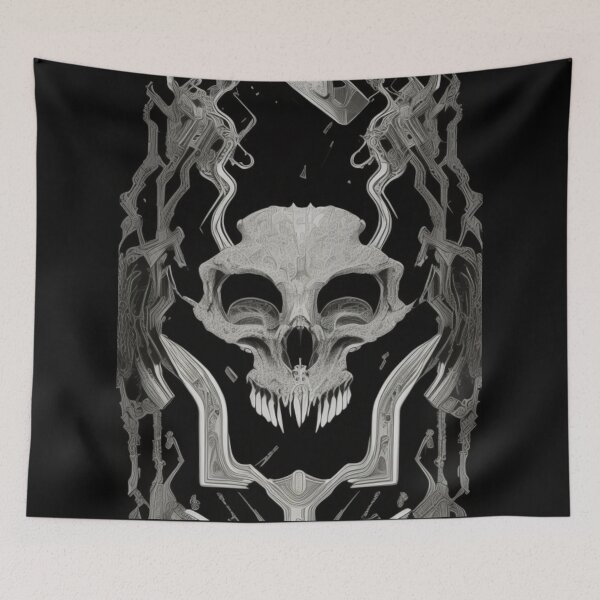 Item preview, demonic skull designed and sold by optimusprime39.
