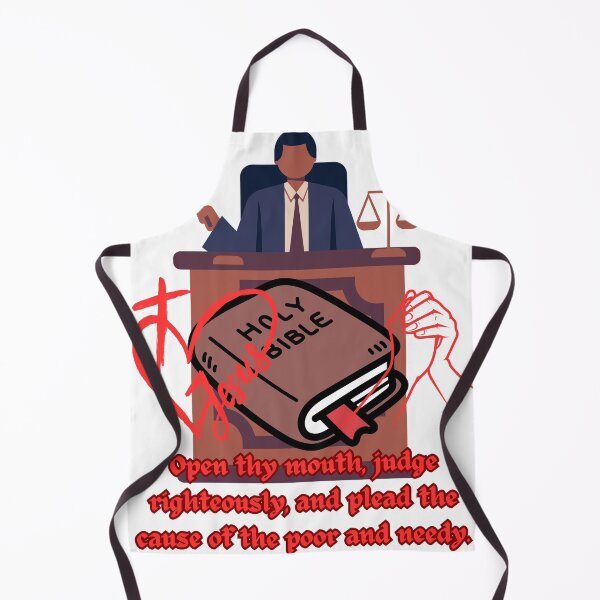 Item preview, Open thy mouth, judge righteously, and plead the cause of the poor and needy. designed and sold by Hinny8.