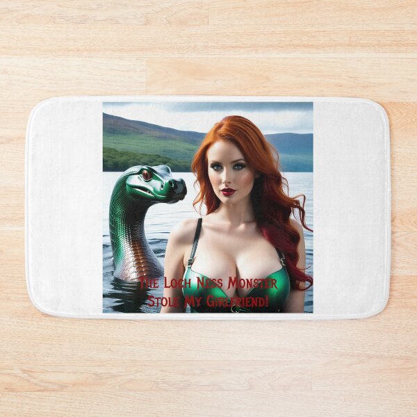 Item preview, Loch Ness Monster Stole My Girlfriend! designed and sold by FatCatStudios.